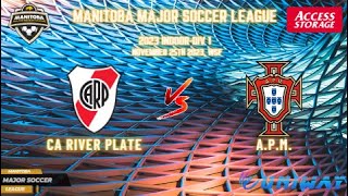 November 25th Div 1 WSF CA River Plate vs APM [upl. by Douville624]