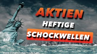 Aktien Schockwellen durch die FED amp EZB [upl. by Ahsets23]