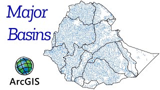 How to download river basin sub basin shapefiles for any location [upl. by Ahsiekin659]