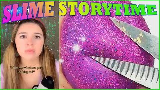 🎧Satisfying Slime Storytime🎧 ❤️💛💚Tiktok Compilations Part 312 [upl. by Tertius]