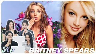 Korean artists real reactions to Britney Spears music video [upl. by Ecirad]