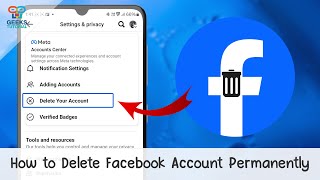 How to Delete Facebook Account Permanently Quick amp Easy [upl. by Chaworth]