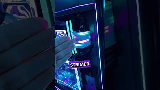 StromflussOptik einstellen Lian Li Strimer plus RGB Kabel Effekt gamingpc pcbuilding bastelnerd [upl. by Emalee]