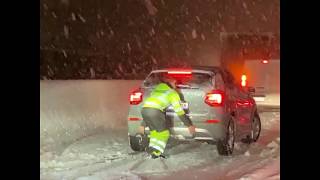 Wintereinbruch Viel Schnee in Bayern und Tirol 13112019 [upl. by Ahsele]