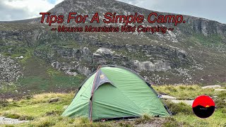 Helm Compact One  Hints and Tips  Wild Camping [upl. by Eelah]