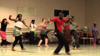 Willy Loketo  Congolese Dance Class San Mateo 52814 [upl. by Eniamerej]