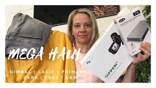 MEGA HAUL ZAKUPOWY RODZINNY  GIMBAL  LACIE  PRIMARK  ZARA [upl. by Reider]