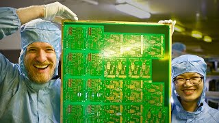 Inside a Huge PCB Factory [upl. by Aisac]