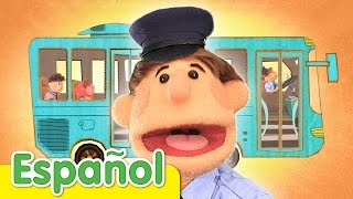 Las Ruedas Del Autobus  Canciones Infantiles  Super Simple Español [upl. by Niffirg]