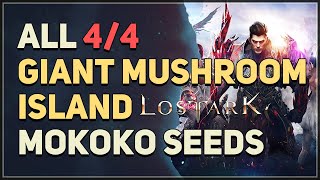 Lost Ark All Giant Mushroom Island Mokoko Seed Locations [upl. by Larry113]