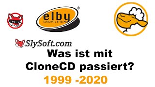 Was ist mit CloneCD passiert Die Geschichte von Elby Slysoft und Redfox [upl. by Ilocin]