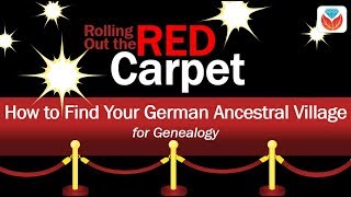 Finding German Villages for Genealogy and Family History with James M Beidler [upl. by Gottwald108]