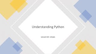 Understanding Python Lesson 62  cmaes [upl. by Adnahsor259]