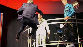 Vince McMahon leaps off WrestleMania 36 platform WWE 24 sneak peek [upl. by Alek362]