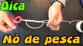 Dicas de Nós de PESCA NÓ ÚNICO ✱ 3 formas de aplicar em sua pescaria ✱ Dica de pesca [upl. by Petite]