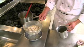 How to cook OysterBrie Soup  Look Whats Cookin Culinary Institute of Virginia [upl. by Assenna]