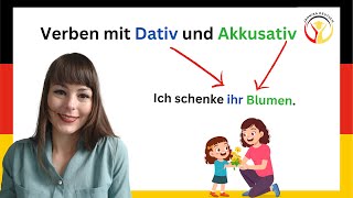 German class  Dativ und Akkusativ  Verben  Deutsch A1A2B1B2 [upl. by Samira254]