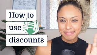 Creative ways to use discounts to grow your business [upl. by Ehpotsirhc544]