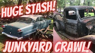 HUGE collection of early Ford parts and projects Hemis 4 speeds Big Blocks Flatheads and MORE [upl. by Lehmann]