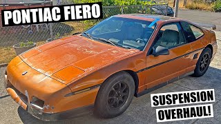 Abandoned 1986 Fiero GT Suspension Overhaul amp Big 3800 Swap News [upl. by Mandelbaum]