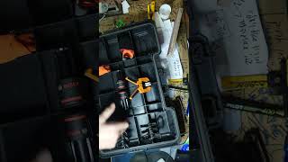 bosch battery in toolbox lid [upl. by Malsi]