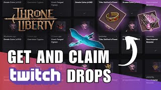 Throne and Liberty  How to Activate and Claim Twitch Drops  Reward Preview  TL Twitch Drops [upl. by Akinert20]