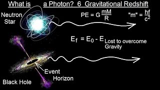 Particle Physics 22 of 41 What is a Photon 6 Gravitational Redshift [upl. by Johnath]