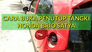 CARA BUKA TUTUP TANGKI HONDA BRIO [upl. by Oirasan317]