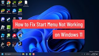 How to Fix Windows 11 Start Menu Not Working Not Searching Not Opening Problem [upl. by Nevins405]