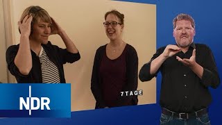 Mit Gebärdensprache Taub aber nicht stumm  7 Tage  NDR Doku [upl. by Charlena]