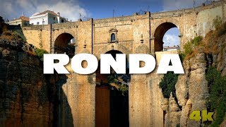 RONDA ESPAÑA EN UN DÍA  TURISMO 4K [upl. by Annaeerb598]