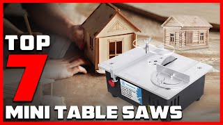 Mini Table Saw Buying Guide Top 7 Picks for Your Workshop [upl. by Avitzur]