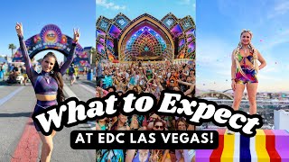 What to Expect At Your First EDC Las Vegas 🤩 [upl. by Wunder]