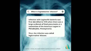 Legionnaires disease  Merck Manual Consumer Version [upl. by Aittam]