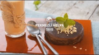 Pekmezli Helva Tarifi mucizelezzetler [upl. by Solohcin]