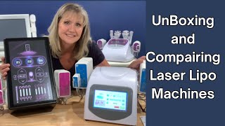 Comparing Laser Lipo Machines  Unboxing a New Model Laser Lipo Machine  Affordable Laser Lipo [upl. by Noyek587]