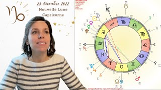 La Nouvelle Lune du 23 décembre  le Capricorne et lentrée en Hiver [upl. by Anahpos]