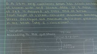 Structure I strain energy methods numerical [upl. by Reyotal]