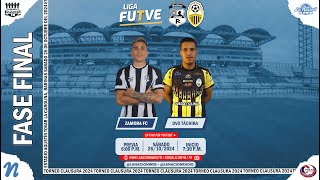 Zamora vs Deportivo Táchira Jornada 1 Cuadrangulares Finales Liga FutVe 2024 EN VIVO [upl. by Newcomb110]