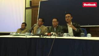 United Naga Council during a press conference on present crisis in Manipur in New Delhi [upl. by Poul465]