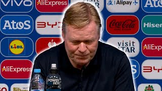 Thats DIFFICULT TO ACCEPT 🥺 Ronald Koeman ⚽ Netherlands 12 England [upl. by Nipha]