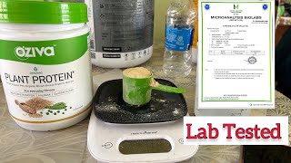 Unveiling the Shocking Lab Test Report of Oziva Plant Protein [upl. by Santoro]