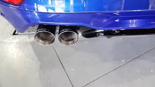 Oettinger exhaust Golf R 75 [upl. by Jennilee462]