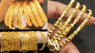 Gold ChuriBauti 2021 Latest Collection  Light Weight Bauti amp Churi Design With Price And Weight [upl. by Ttej]