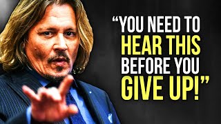 Johnny Depp Leaves The Audience SPEECHLESS ― One Of The Best Motivational Speeches Ever [upl. by Ellezaj579]