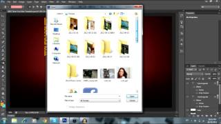 Photoshop CS6 How To Add An Image Onto A Project [upl. by Judi447]