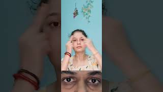 hollowed eyes exercisedark circle skincarefaceexercise ytshorts like share health skincare [upl. by Ataeb470]