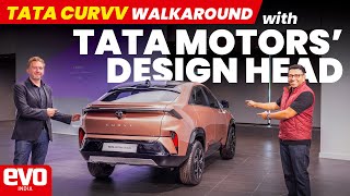 Tata Curvv  Tata Motors Design Heads Top 5  Walkaround  evoIndia [upl. by Schroeder]