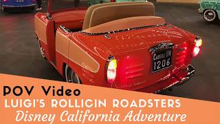 Luigi Rolickin Roadsters POV Disney California Adventure [upl. by Phalan3]