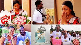 Bebe Cools wife Zuena surprised at home on her Birthday [upl. by Janaye]